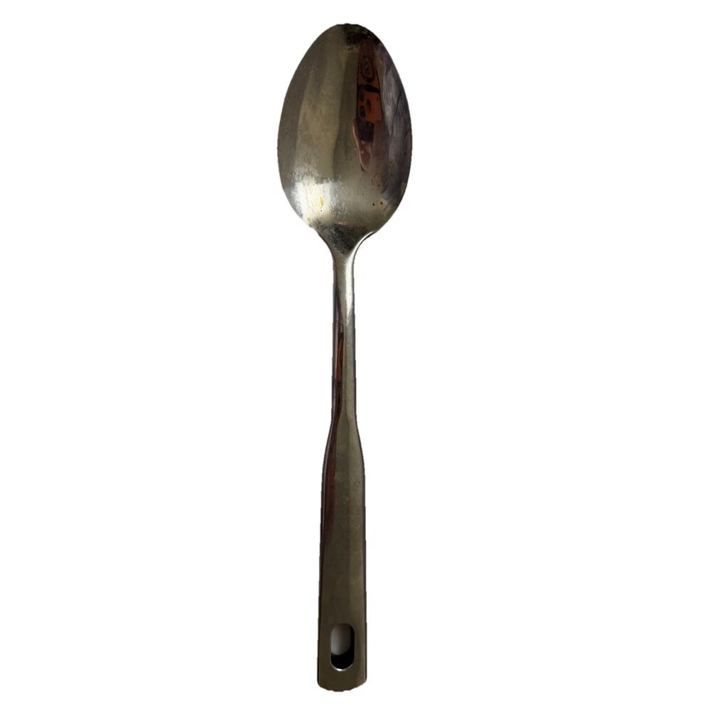 Vintage Stainless Steel Serving Spoon 11” China